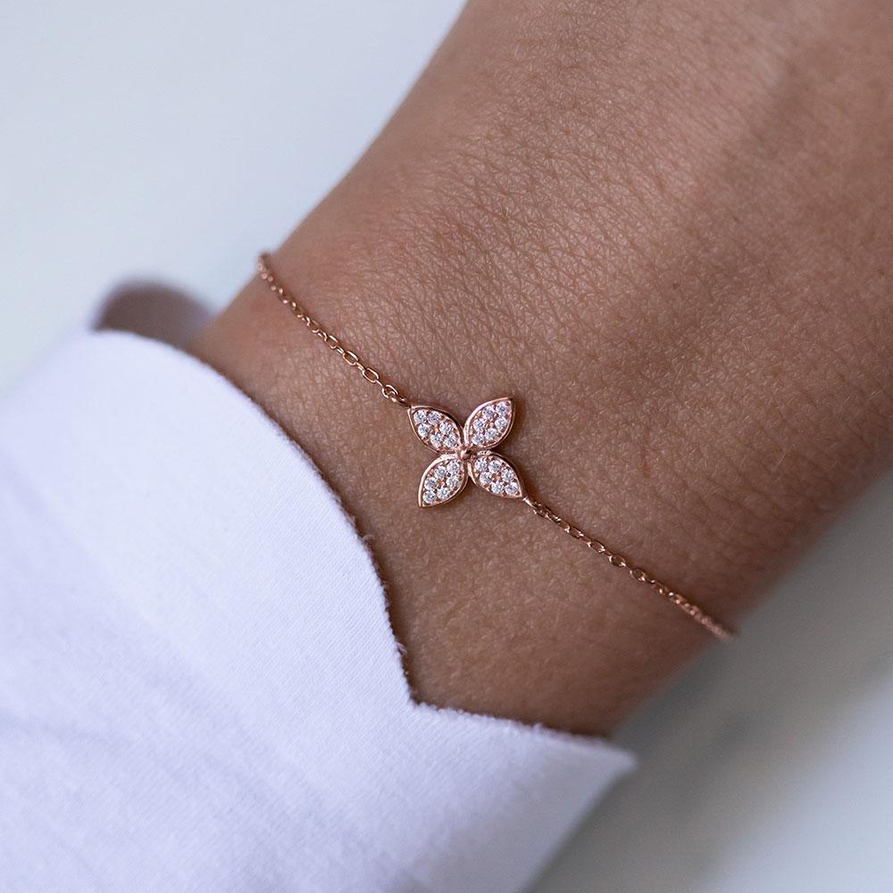 LaViida Armband Blume